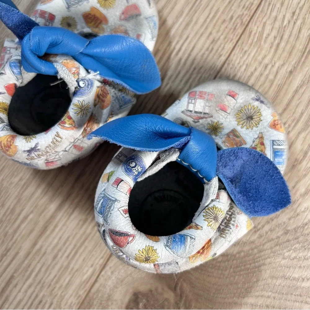 Freshly picked Gilmore girls bow leather shoes size 1